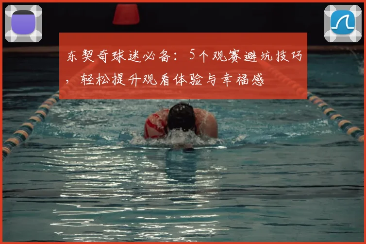 东契奇球迷必备：5个观赛避坑技巧，轻松提升观看体验与幸福感